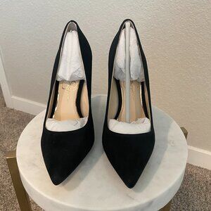 Jessica Simpson Black Suede Heels